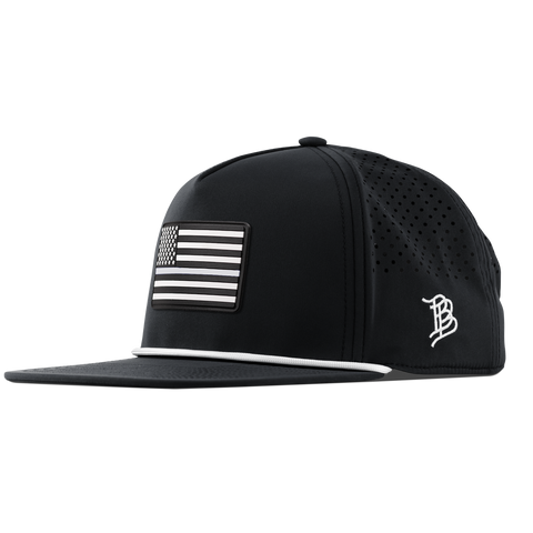 Old Glory Flat 5 Panel Rope Black