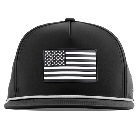Vintage Old Glory Flat 5 Panel Rope Black