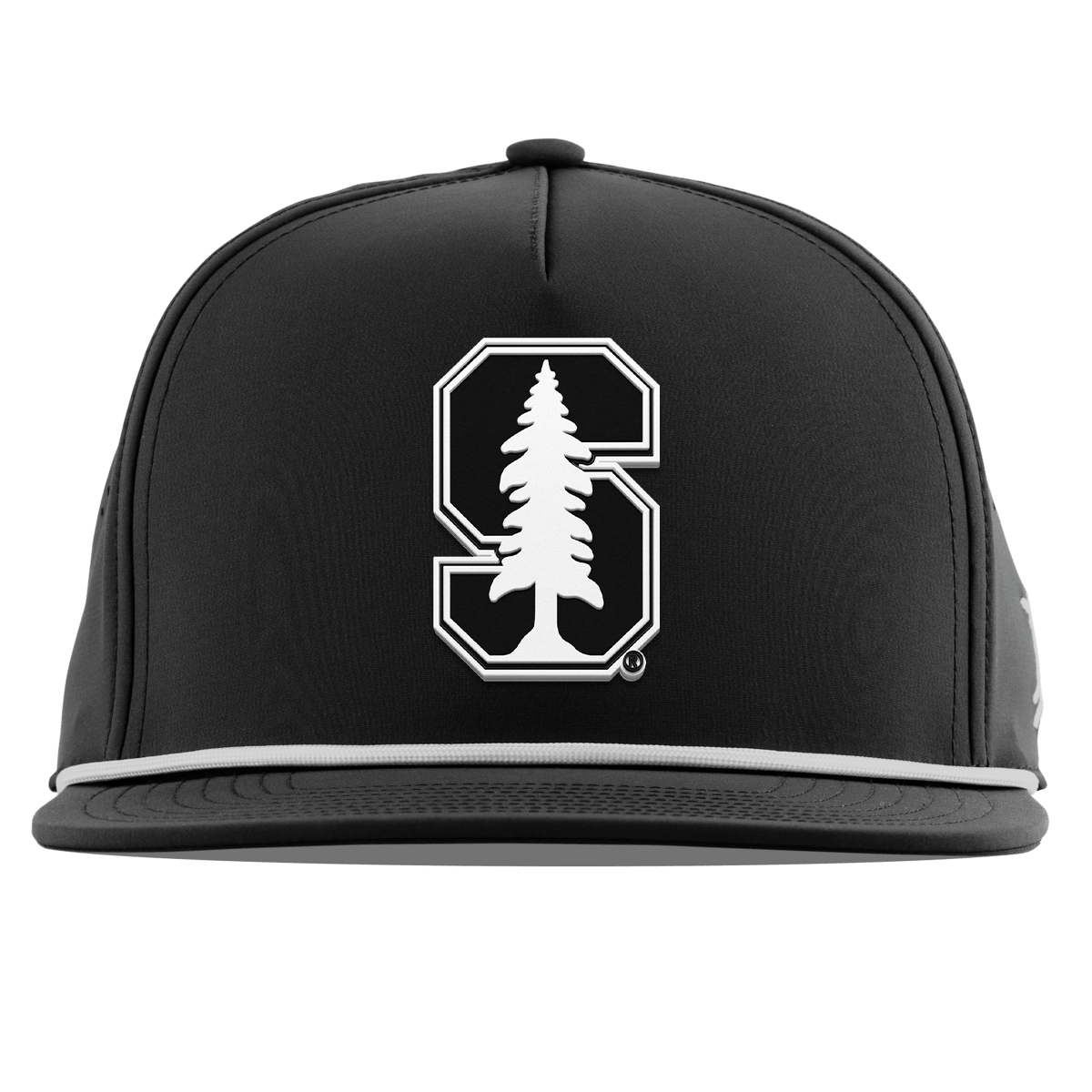 Stanford University "Vintage Stanford Team Logo" Flat 5 Panel Rope Black