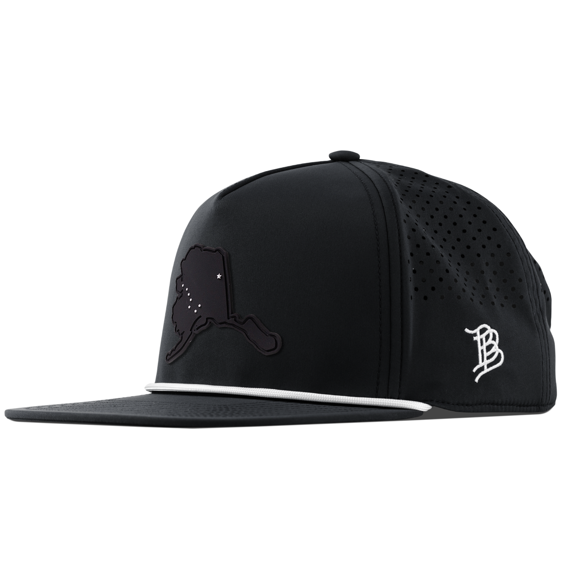 Alaska Vintage Flat 5 Panel Rope Black
