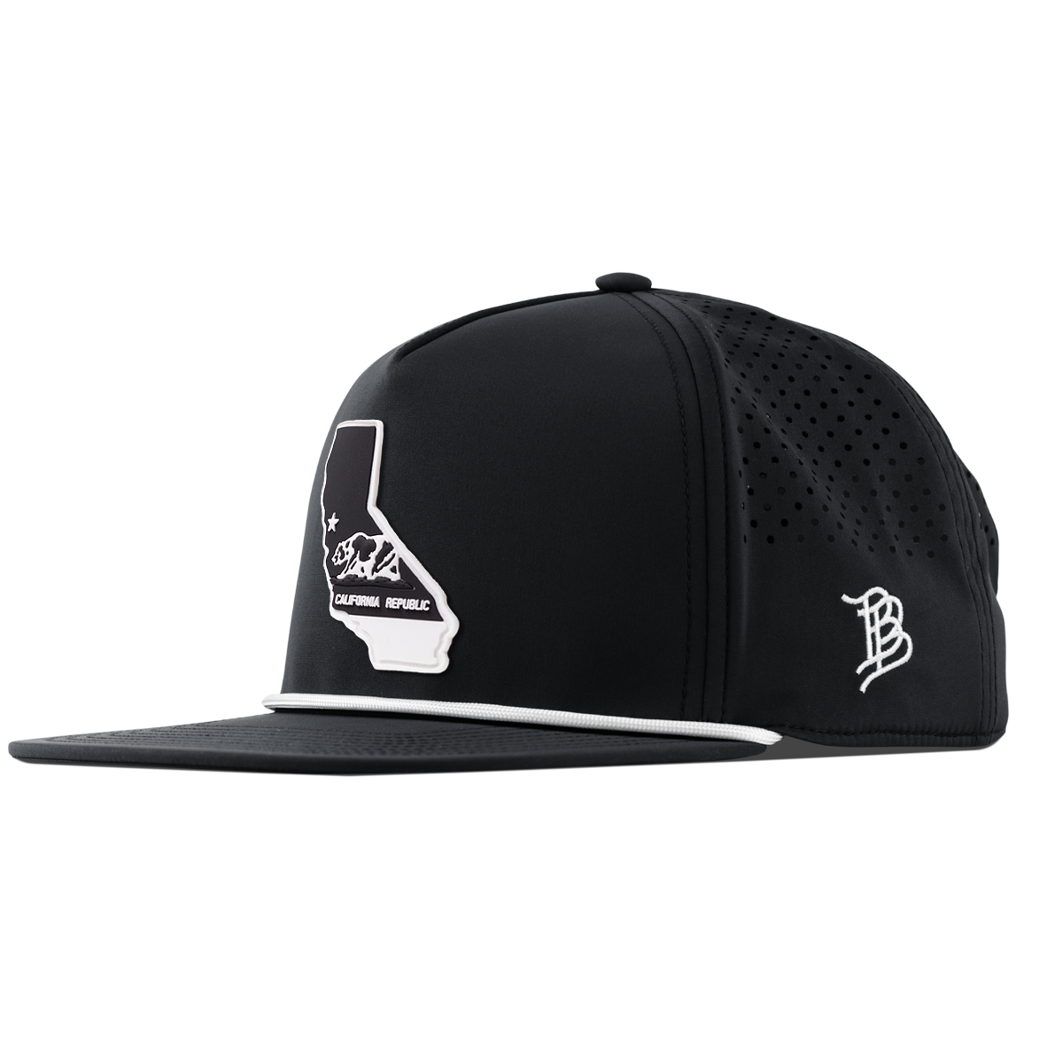 California Vintage Flat 5 Panel Rope Black