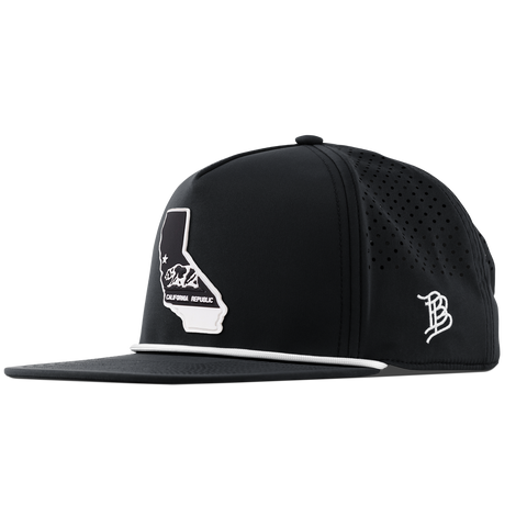 California Vintage Flat 5 Panel Rope Black