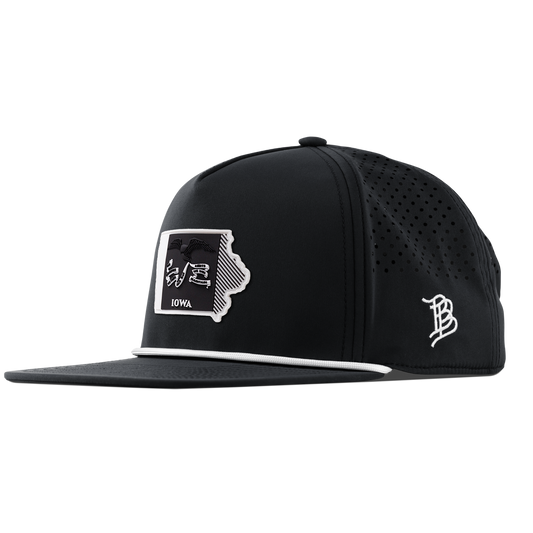 Iowa Vintage Flat 5 Panel Rope Black