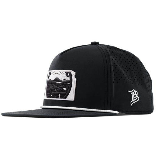 Kansas Vintage Flat 5 Panel Rope Black