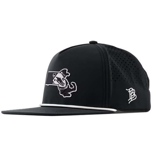 Massachusetts Vintage Flat 5 Panel Rope Black