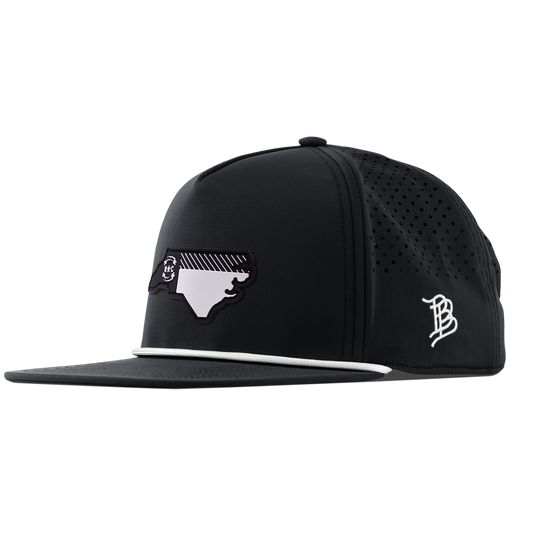 North Carolina Vintage Flat 5 Panel Rope Black
