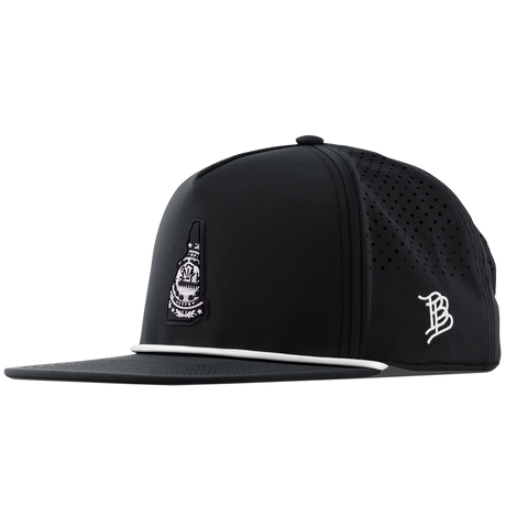 New Hampshire Vintage Flat 5 Panel Rope Black