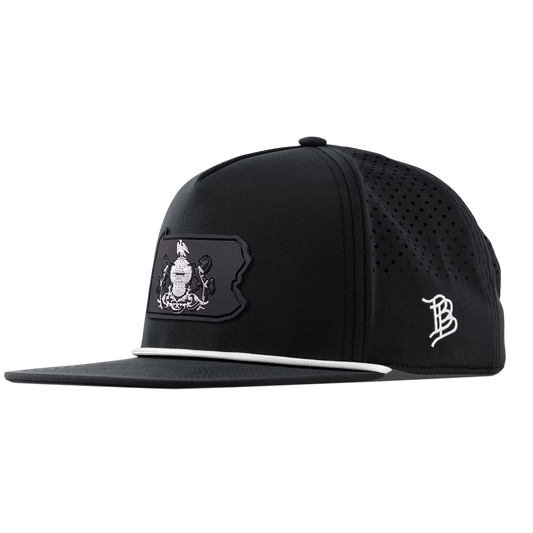 Pennsylvania Vintage Flat 5 Panel Rope Black