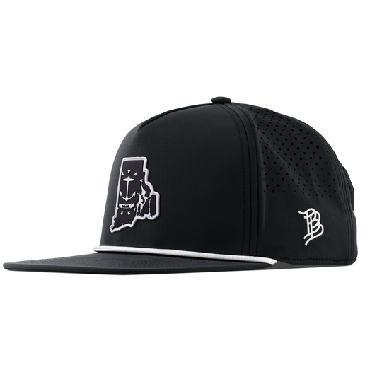 Rhode Island Vintage Flat 5 Panel Rope Black