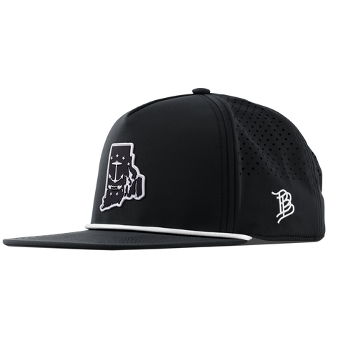 Rhode Island Vintage Flat 5 Panel Rope Black
