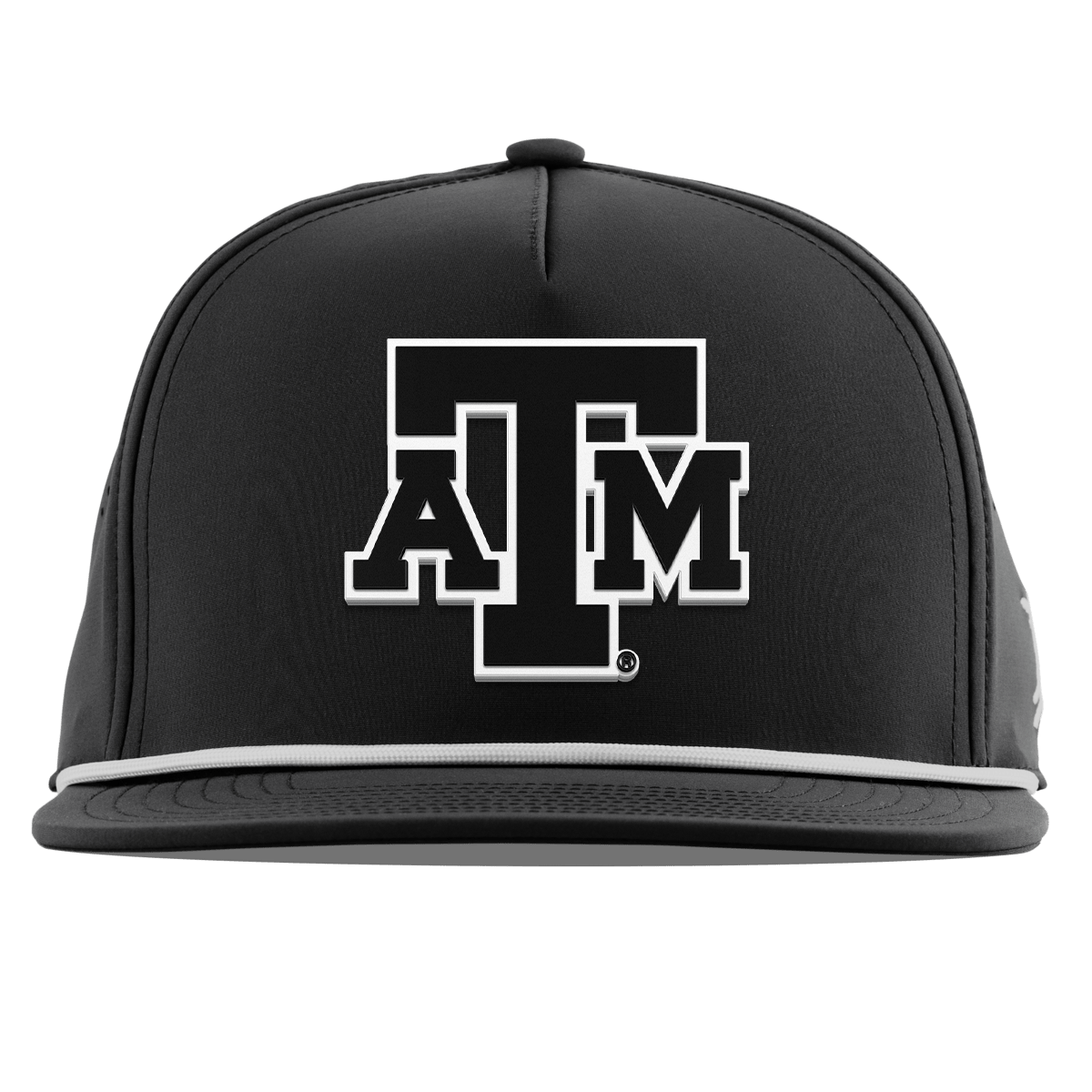 Texas A&M University "Vintage Texas A&M Block" Flat 5 Panel Rope Black