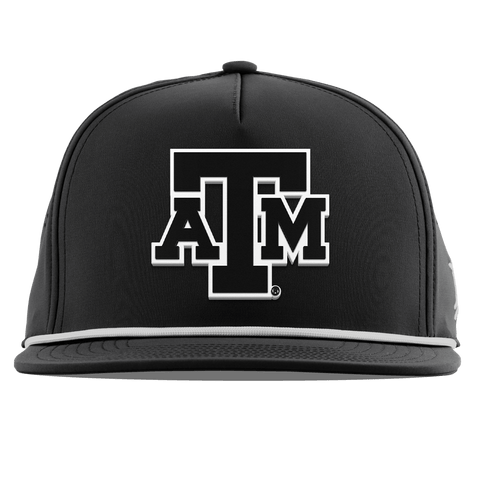 Texas A&M University "Vintage Texas A&M Block" Flat 5 Panel Rope Black