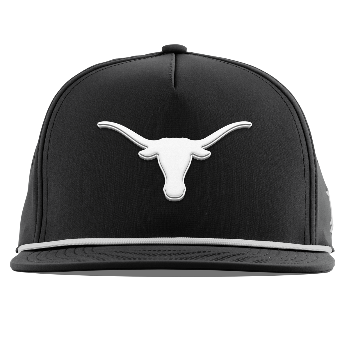 University of Texas "Vintage Texas Longhorn" Flat 5 Panel Rope Black