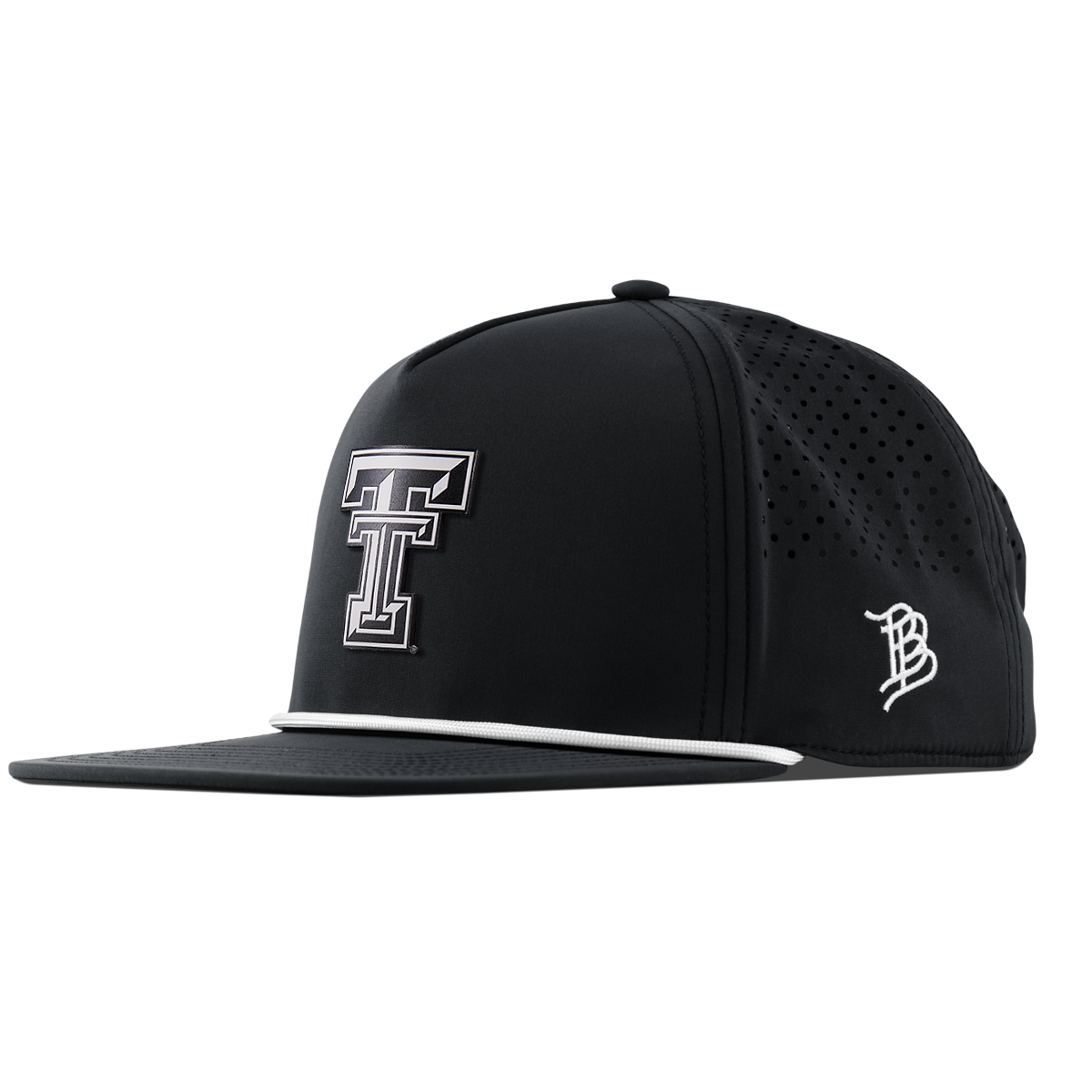 Texas Tech University "Vintage Texas Tech" Flat 5 Panel Rope Black