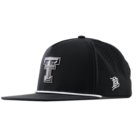 Texas Tech University "Vintage Texas Tech" Flat 5 Panel Rope Black