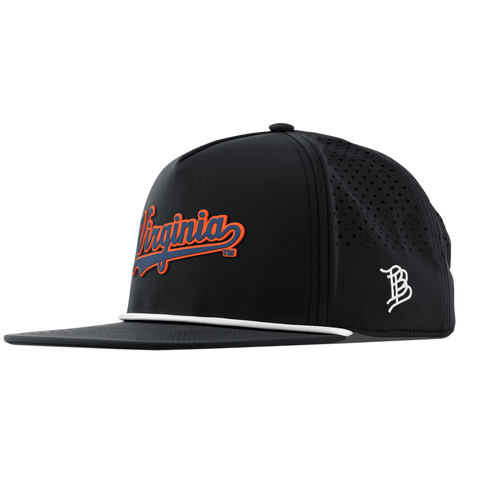University of Virginia "Virginia Script" Flat 5 Panel Rope Black