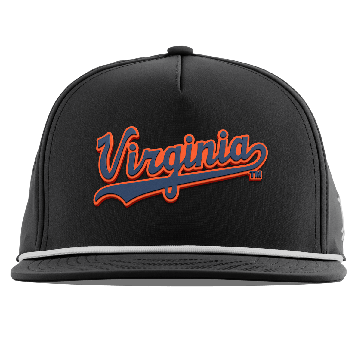 University of Virginia "Virginia Script" Flat 5 Panel Rope Black
