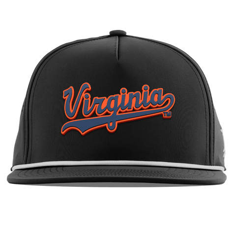 University of Virginia "Virginia Script" Flat 5 Panel Rope Black