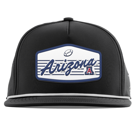 University of Arizona "Wildcats Football" Flat 5 Panel Rope Black