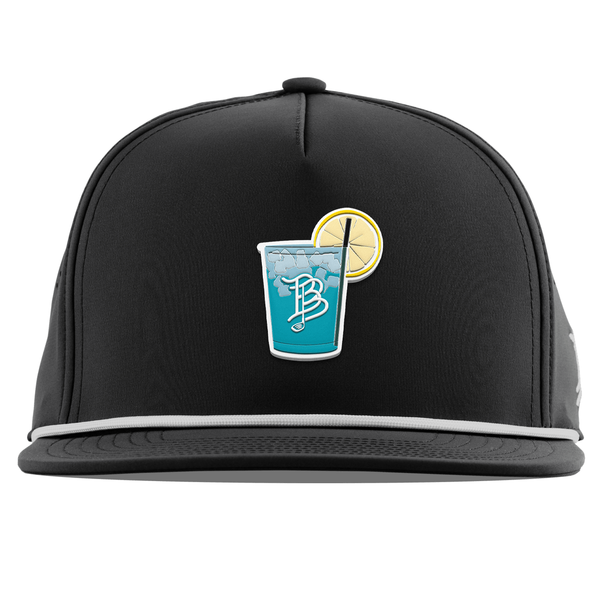 Water Hazard Flat 5 Panel Rope Black