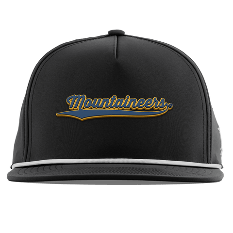 West Virginia University "West Virginia Mountaineers Script" Flat 5 Panel Rope Black