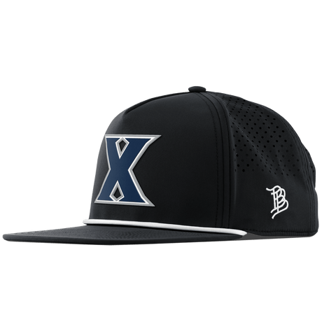 Xavier University "Xavier Block" Flat 5 Panel Rope Black