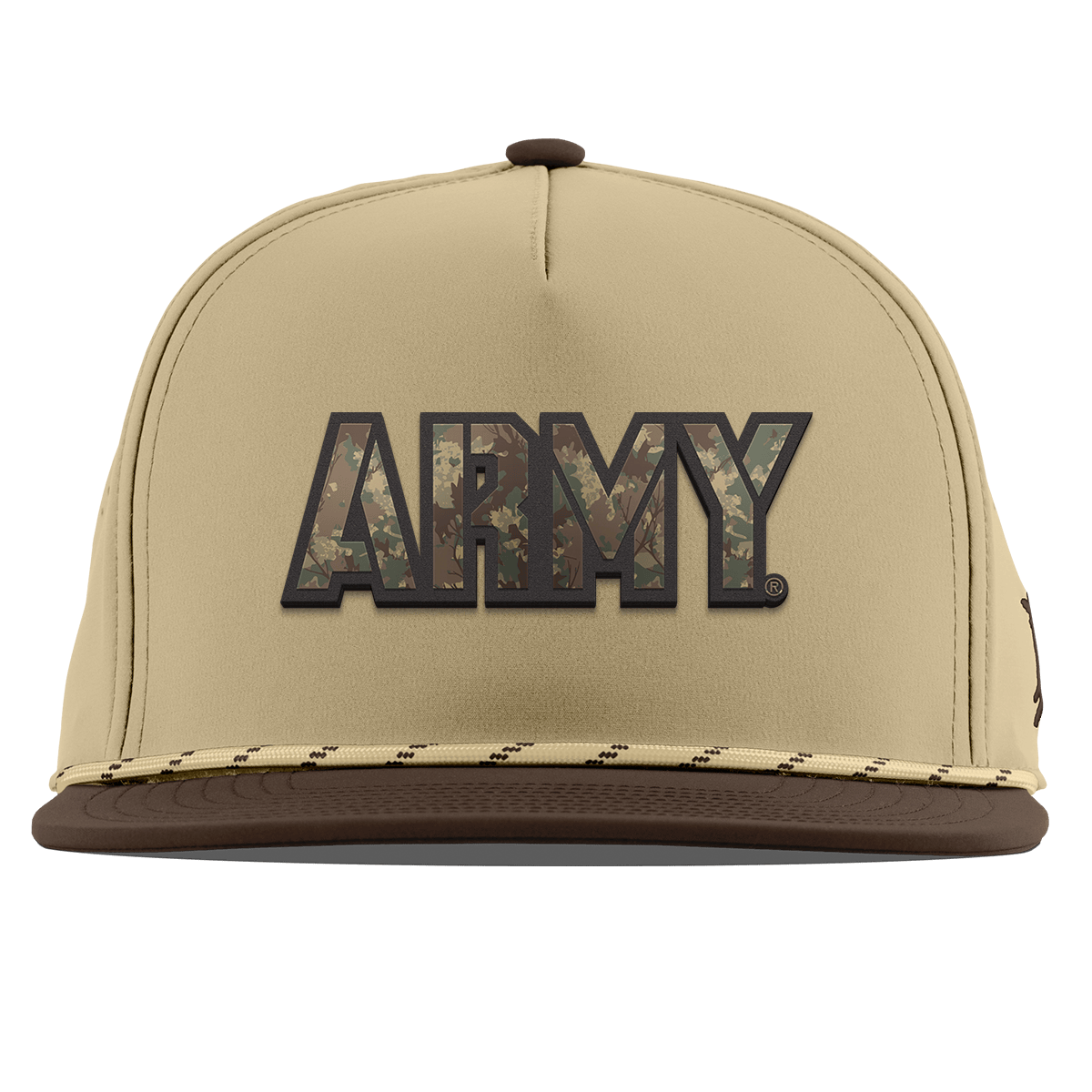 Army "Army Timber Camo Series" Flat 5 Panel Rope Desert/Brown
