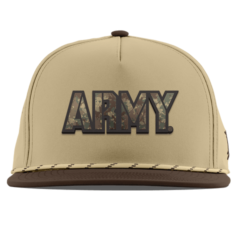 Army "Army Timber Camo Series" Flat 5 Panel Rope Desert/Brown