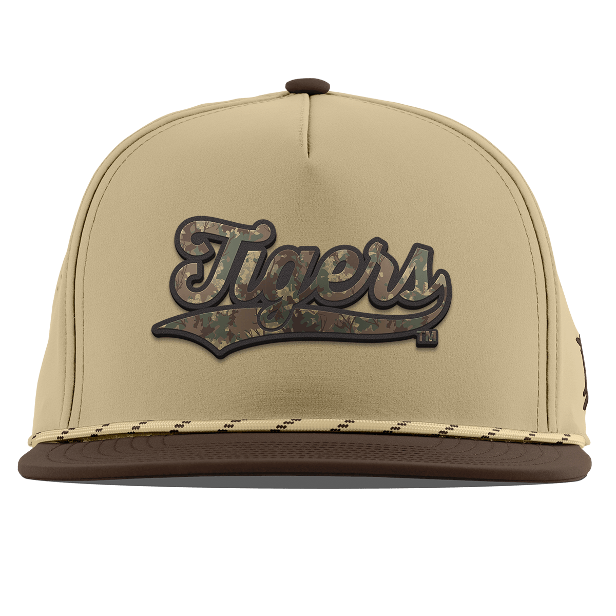 Louisiana State University "LSU Timber Camo Series"  Flat 5 Panel Rope Desert/Brown