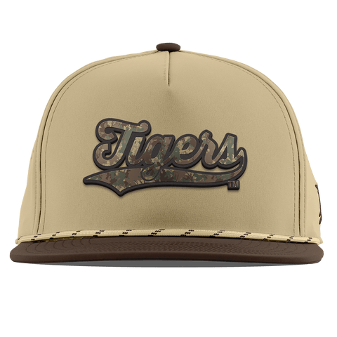 Louisiana State University "LSU Timber Camo Series"  Flat 5 Panel Rope Desert/Brown
