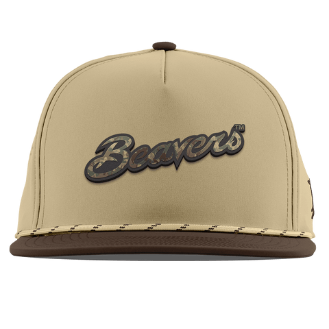 Oregon State University "Oregon State Timber Camo Series" Flat 5 Panel Rope Desert/Brown