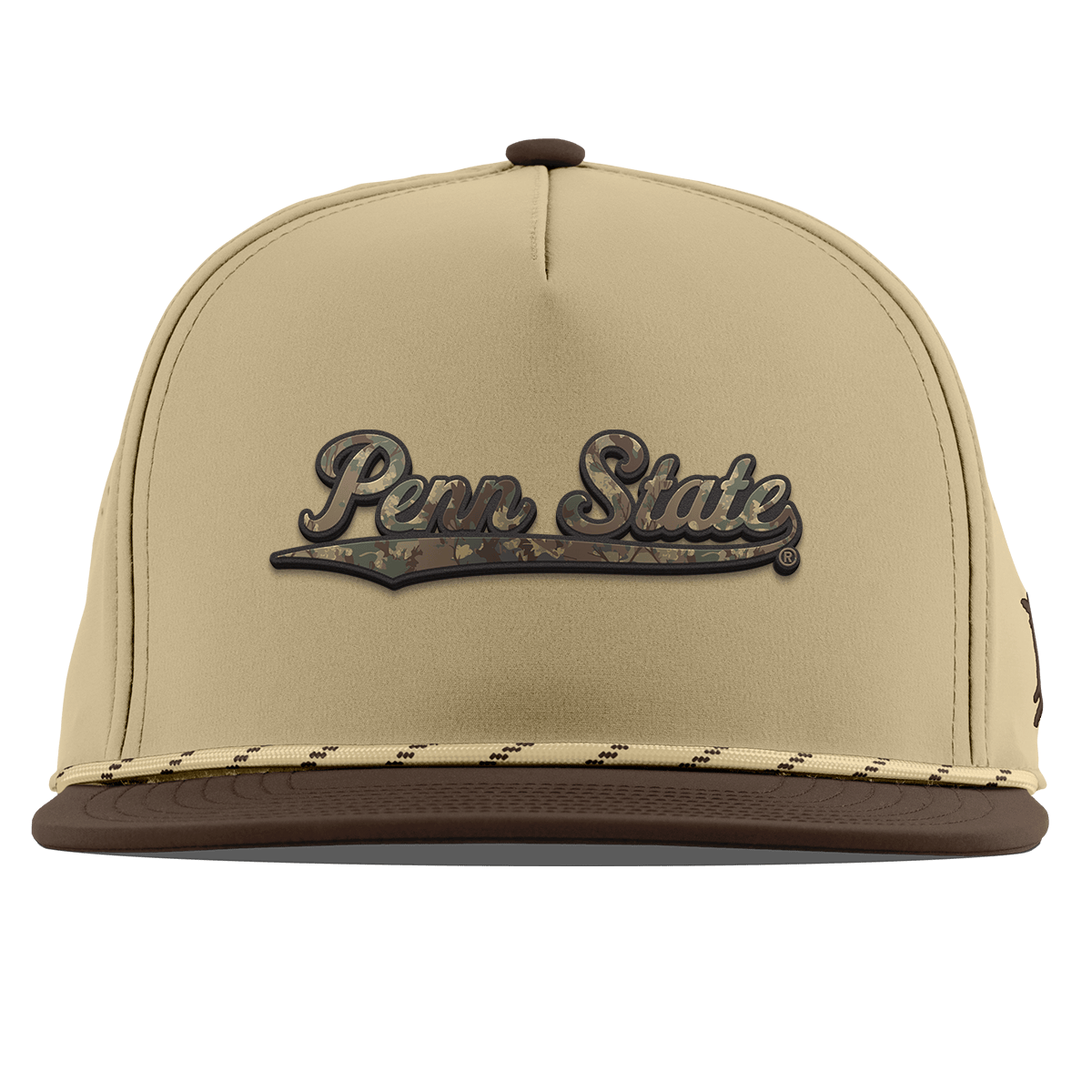 Penn State "Penn State Timber Camo Series" Flat 5 Panel Rope Desert/Brown