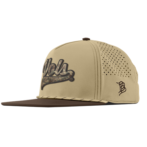 University of Tennessee "Tennessee Timber Camo Series" Flat 5 Panel Rope Desert/Brown