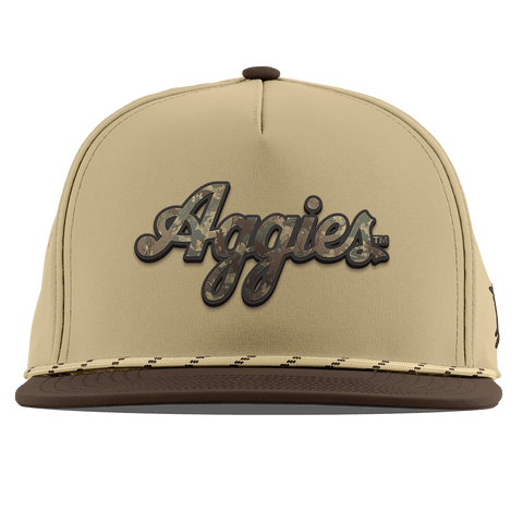 Texas A&M University "Texas A&M Timber Camo Series" Flat 5 Panel Rope Desert/Brown