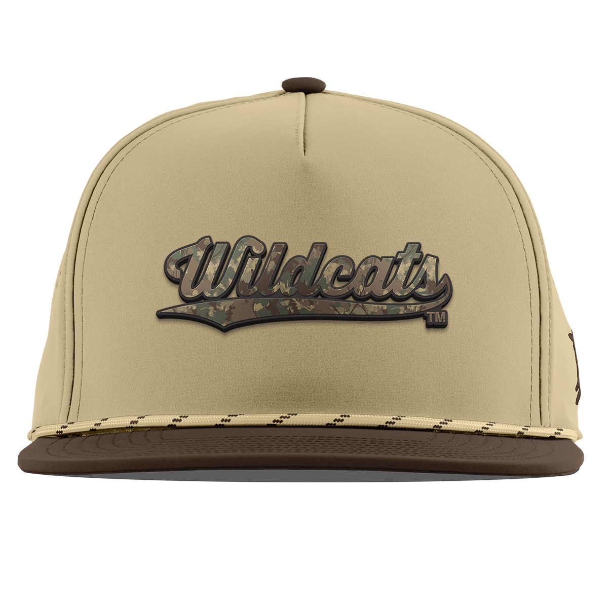 University of Arizona "U of A Timber Camo Series" Flat 5 Panel Rope Desert/Brown