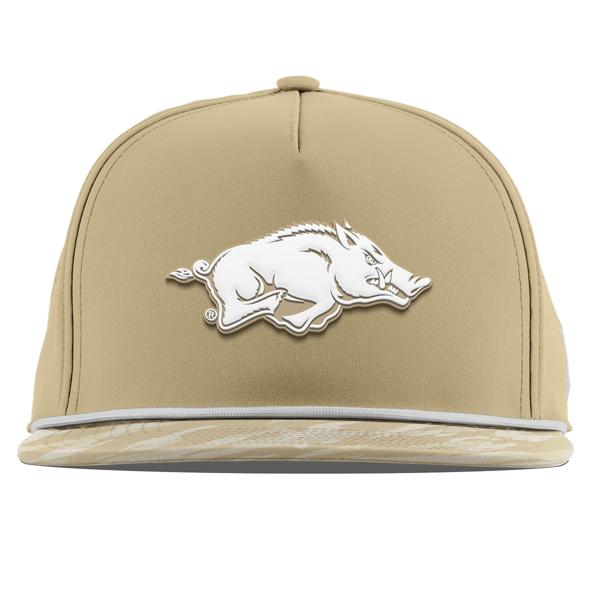 University of Arkansas "Arkansas Desert Camo Series" Flat 5 Panel Rope Desert/Desert Camo