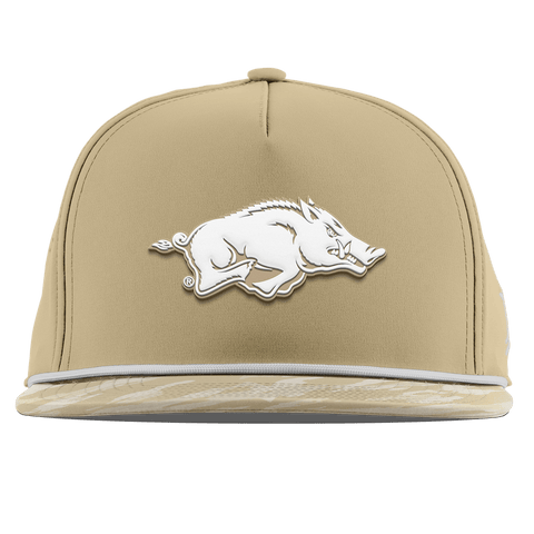 University of Arkansas "Arkansas Desert Camo Series" Flat 5 Panel Rope Desert/Desert Camo