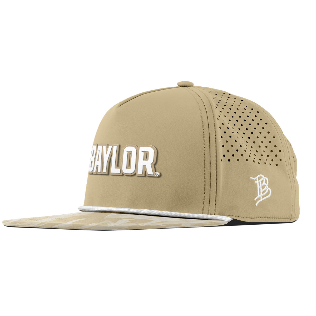 Baylor University "Baylor Desert Camo Series" Flat 5 Panel Rope Desert/Desert Camo