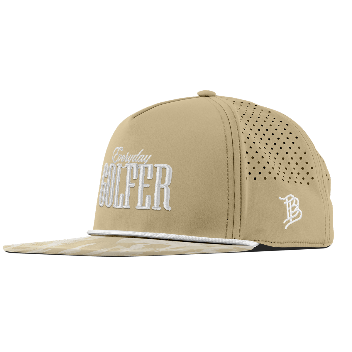 Everyday Golfer Flat 5 Panel Rope Desert/Desert Camo