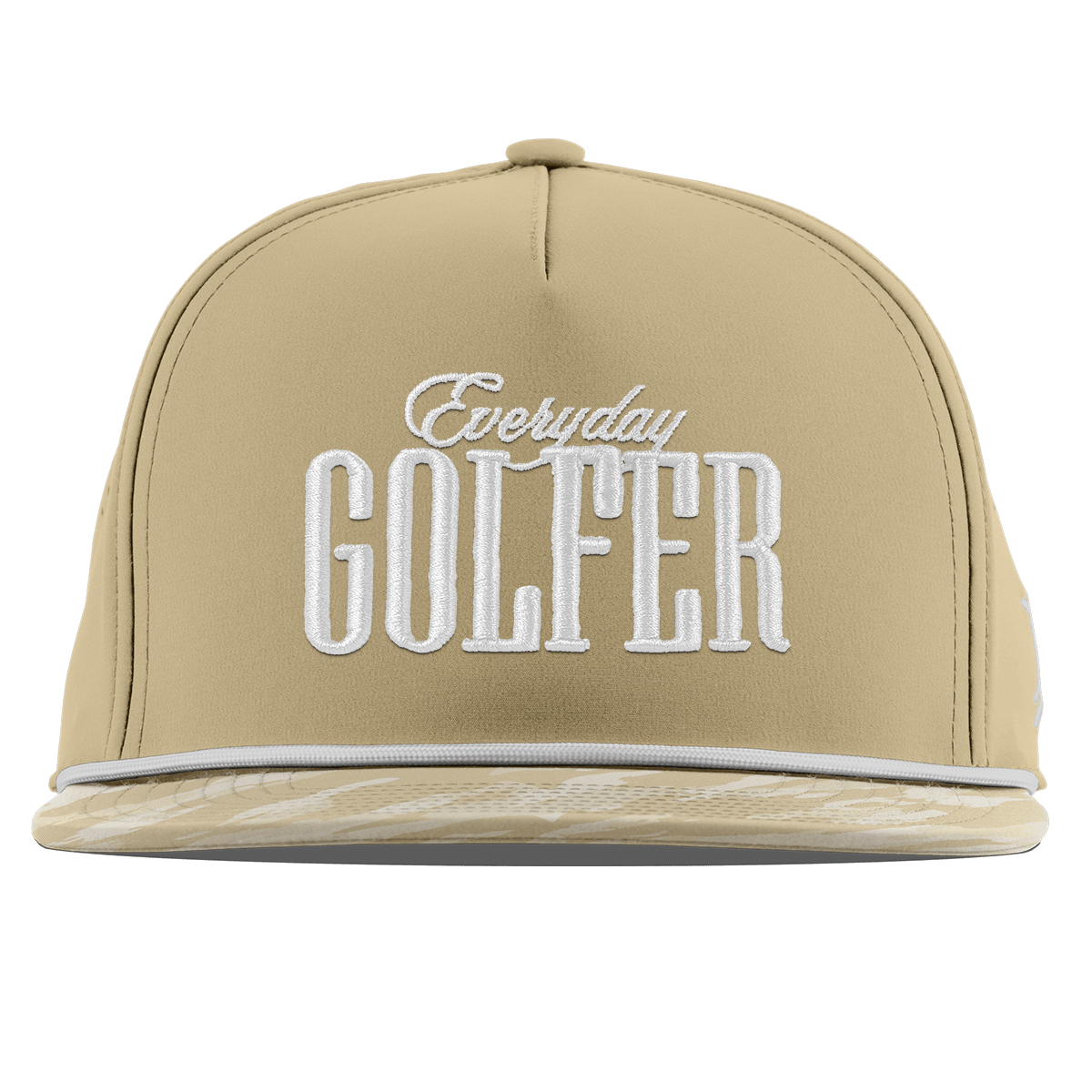 Everyday Golfer Flat 5 Panel Rope Desert/Desert Camo