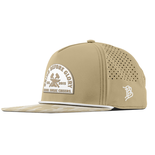 Grind Before Glory Flat 5 Panel Rope Desert/Desert Camo