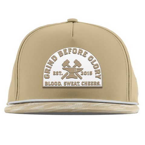 Grind Before Glory Flat 5 Panel Rope Desert/Desert Camo