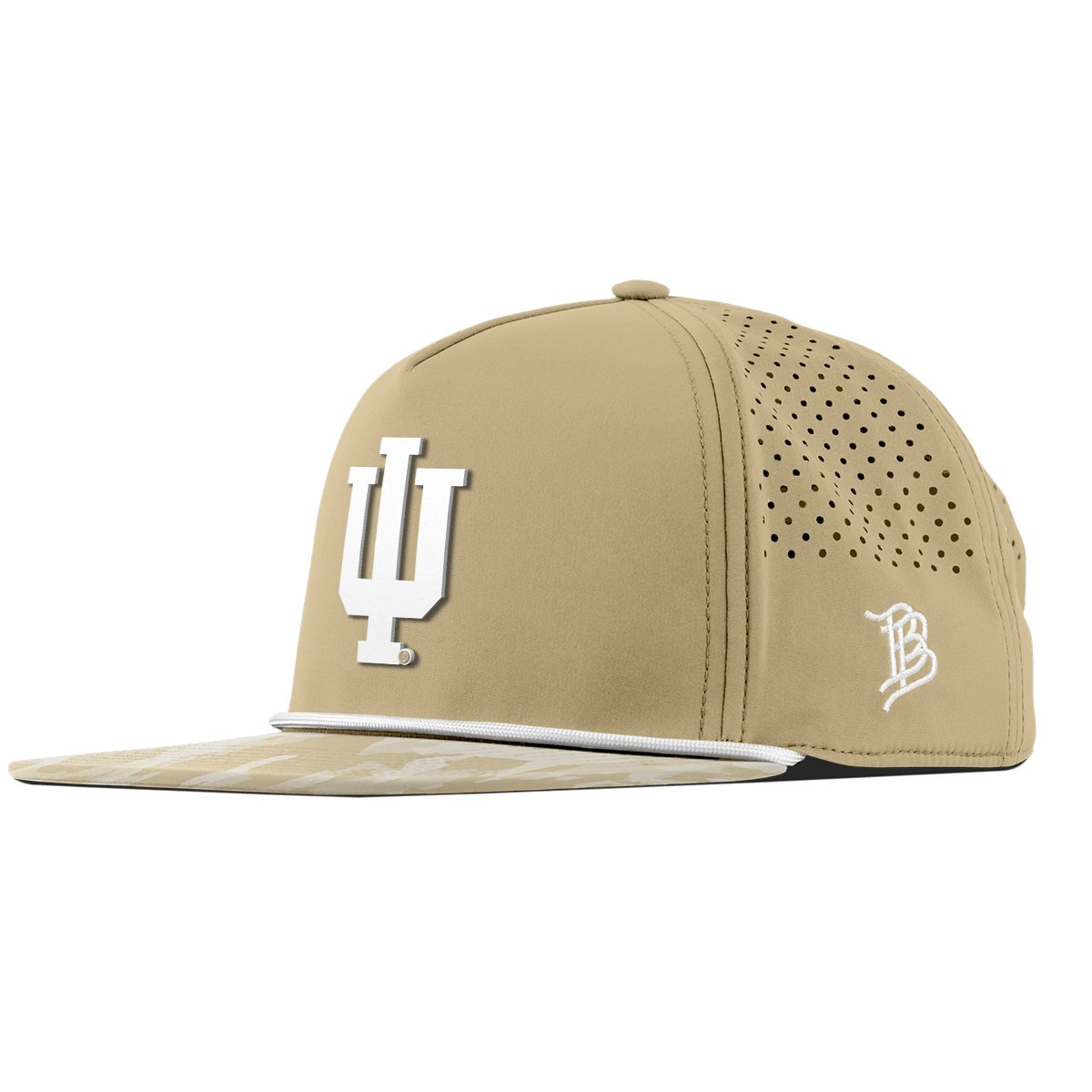Indiana University "Indiana Desert Camo Series" Flat 5 Panel Rope Desert/Desert Camo