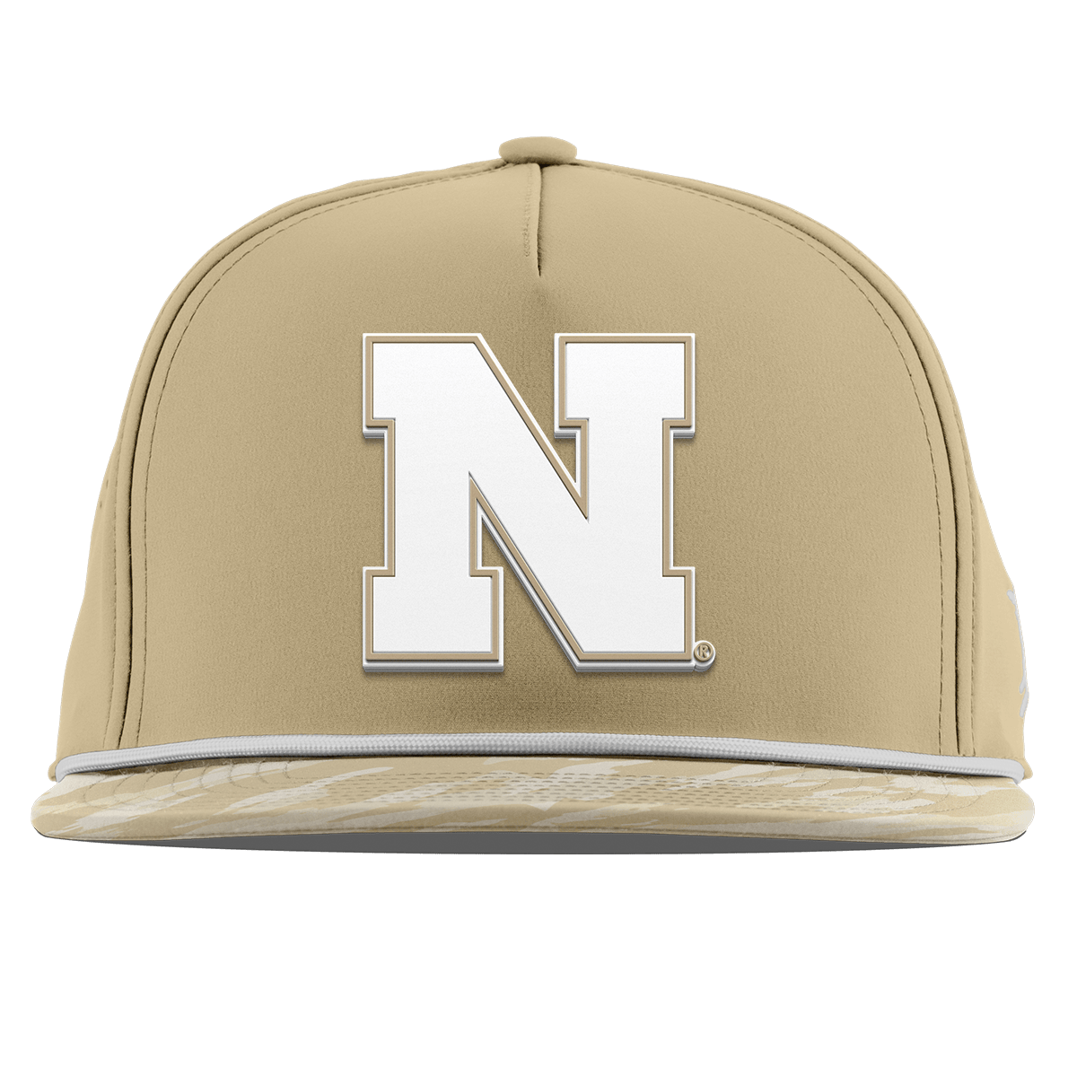 University of Nebraska "Nebraska Desert Camo Series" Flat 5 Panel Rope Desert/Desert Camo