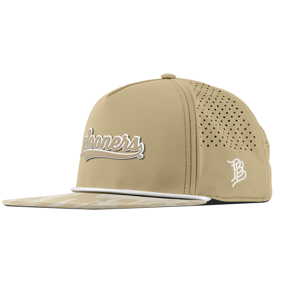 University of Oklahoma "Oklahoma Desert Series" Flat 5 Panel Rope Desert/Desert Camo