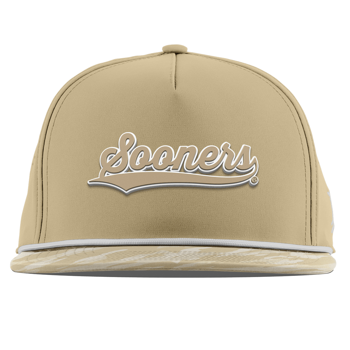 University of Oklahoma "Oklahoma Desert Series" Flat 5 Panel Rope Desert/Desert Camo
