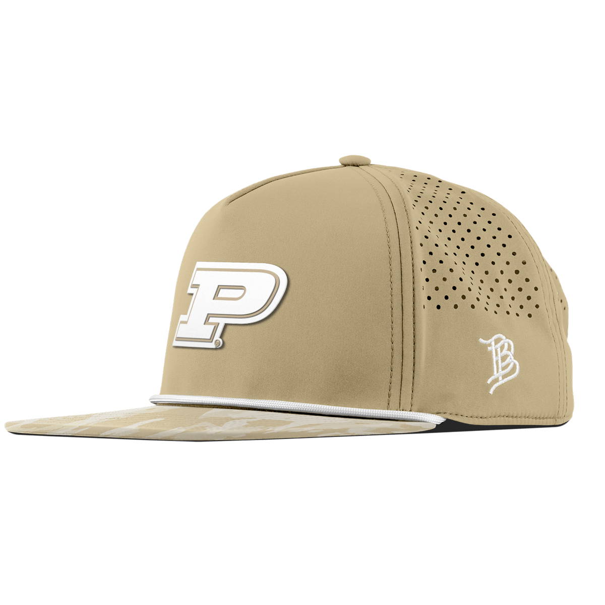 Purdue University "Purdue Desert Camo Series" Flat 5 Panel Rope Desert/Desert Camo