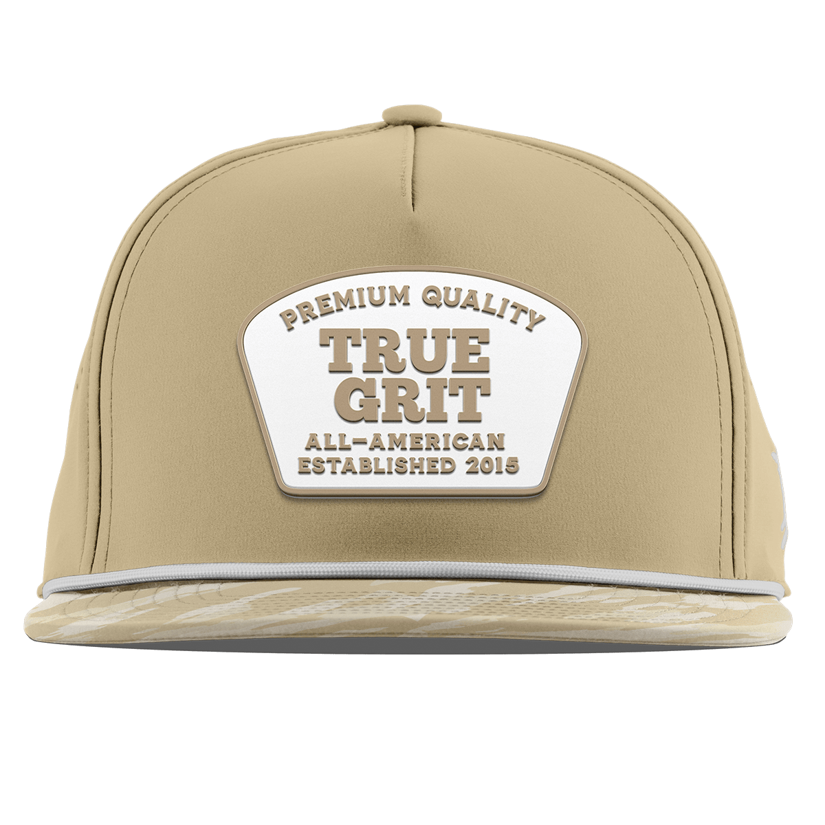 True Grit Flat 5 Panel Rope Desert/Desert Camo