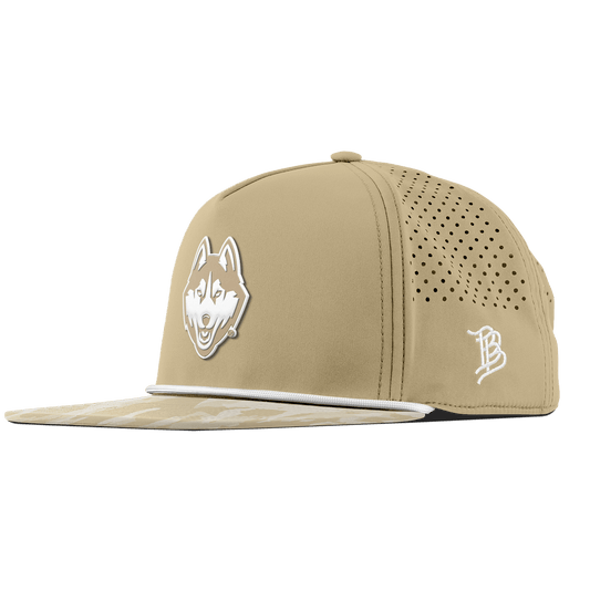 University of Connecticut "UConn Desert Camo Series" Flat 5 Panel Rope Desert/Desert Camo