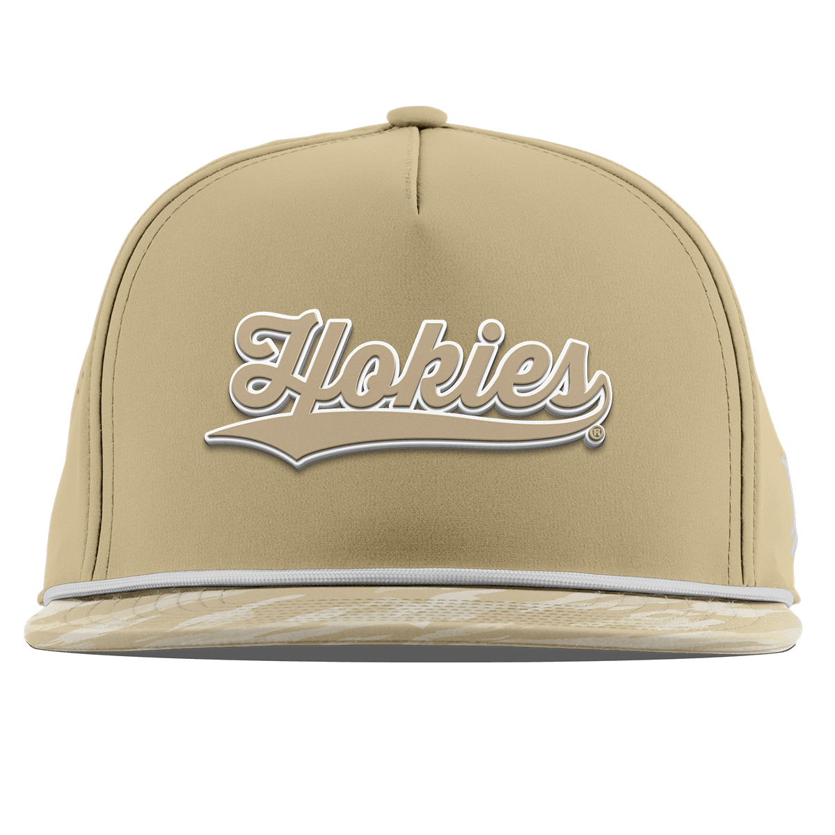 Virginia Tech "Virginia Tech Desert Camo Series" Flat 5 Panel Rope Desert/Desert Camo